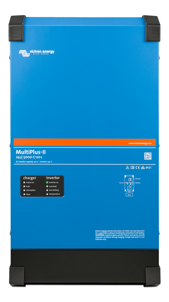 Victron Energy Multiplus II 24/5000/120-50 230V Kombi İnverter Redresör PMP242505010