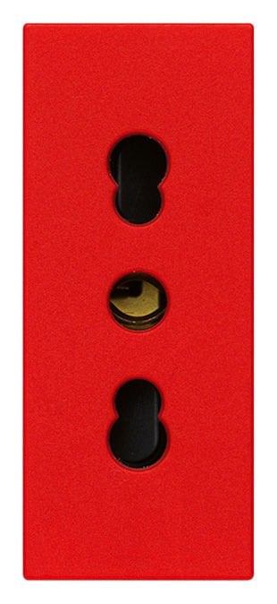 Vimar Linea 30203.R 2P+E 16A P17/11 Priz Kırmızı