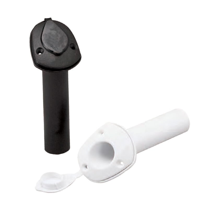 Rod Holder, w/ Cap, Plastic, Ø40mm, H.230mm, Black