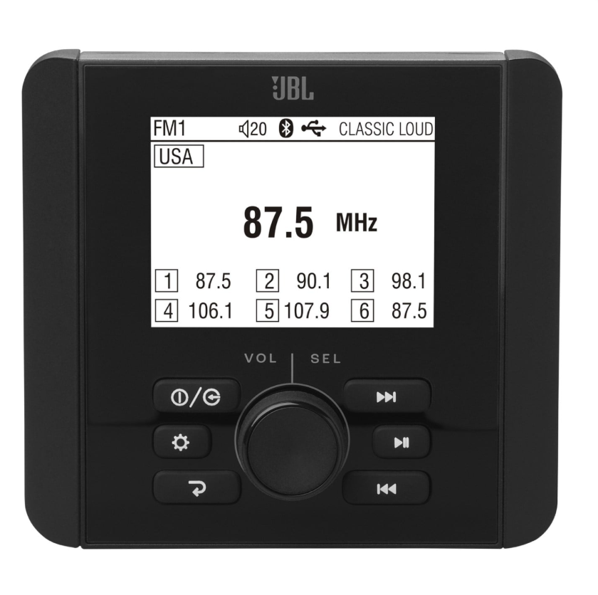 JBL JAM3000 Marin Teyp - Bluetooth, USB - 4x15 Watt