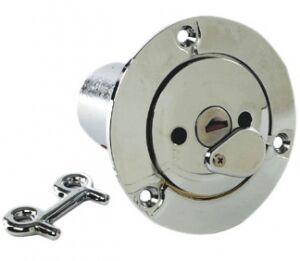 Su dolum ağzı. Kilitli.