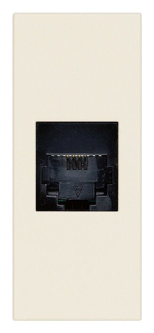 Vimar Linea 30320.C RJ11 Telefon Prizi 6/4 Kanvas