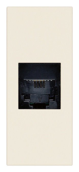 Vimar Linea 30320.C RJ11 Telefon Prizi 6/4 Kanvas