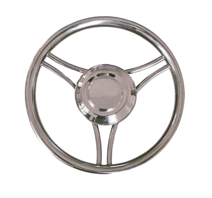 Dümen Simidi 28 cm. - Tipo T22 Krom