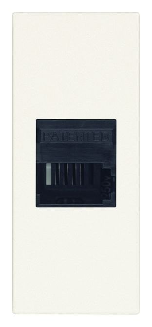 Vimar Linea 30324.B Israeli Phone Jack Beyaz