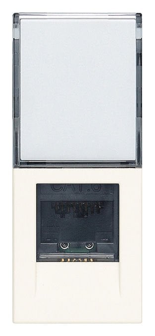 Vimar Linea 30339.13B Cat6 Netsafe UTP Priz Beyaz