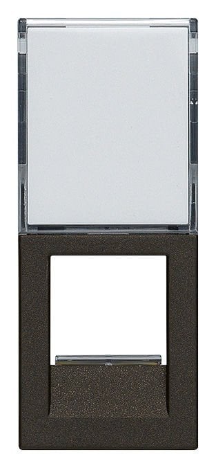 Vimar Linea 30340.CG Mini-Com Panduit Adaptörü Siyah
