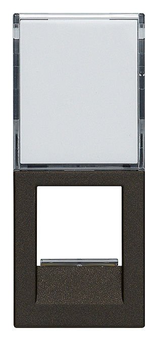 Vimar Linea 30340.CG Mini-Com Panduit Adaptörü Siyah