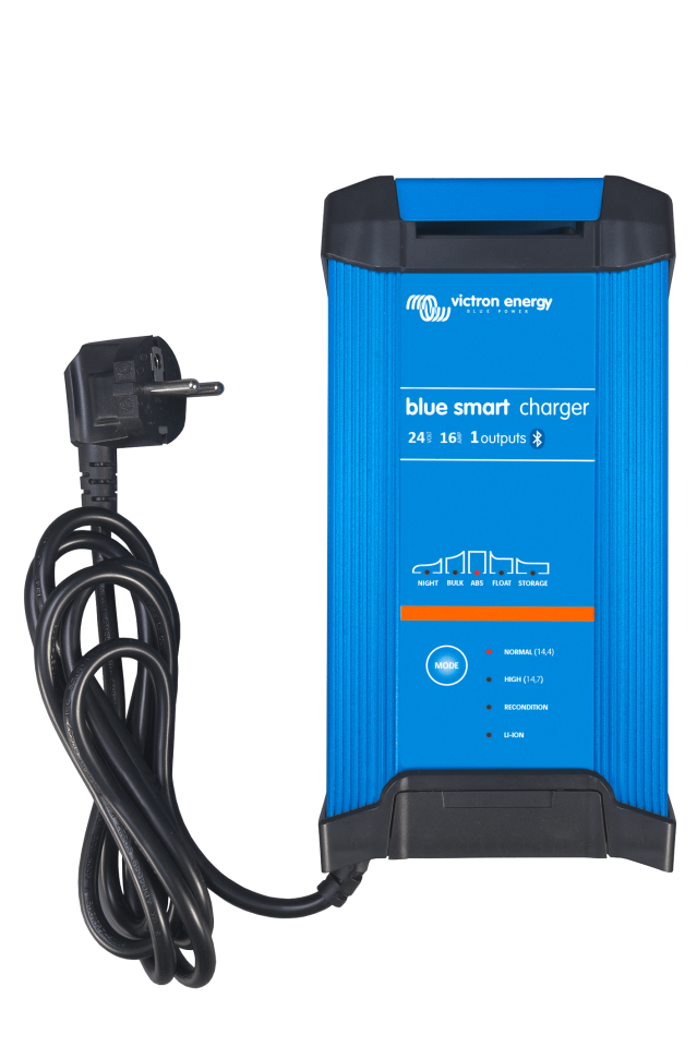 Victron Energy Blue Smart IP22 24 Volt 16 Amper 1 Çıkış Akü Şarj Cihazı BPC241647002