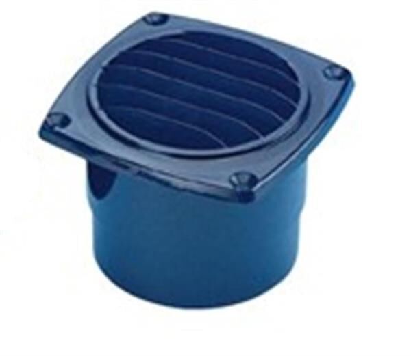 Plastik havalandırma siyah 102mm