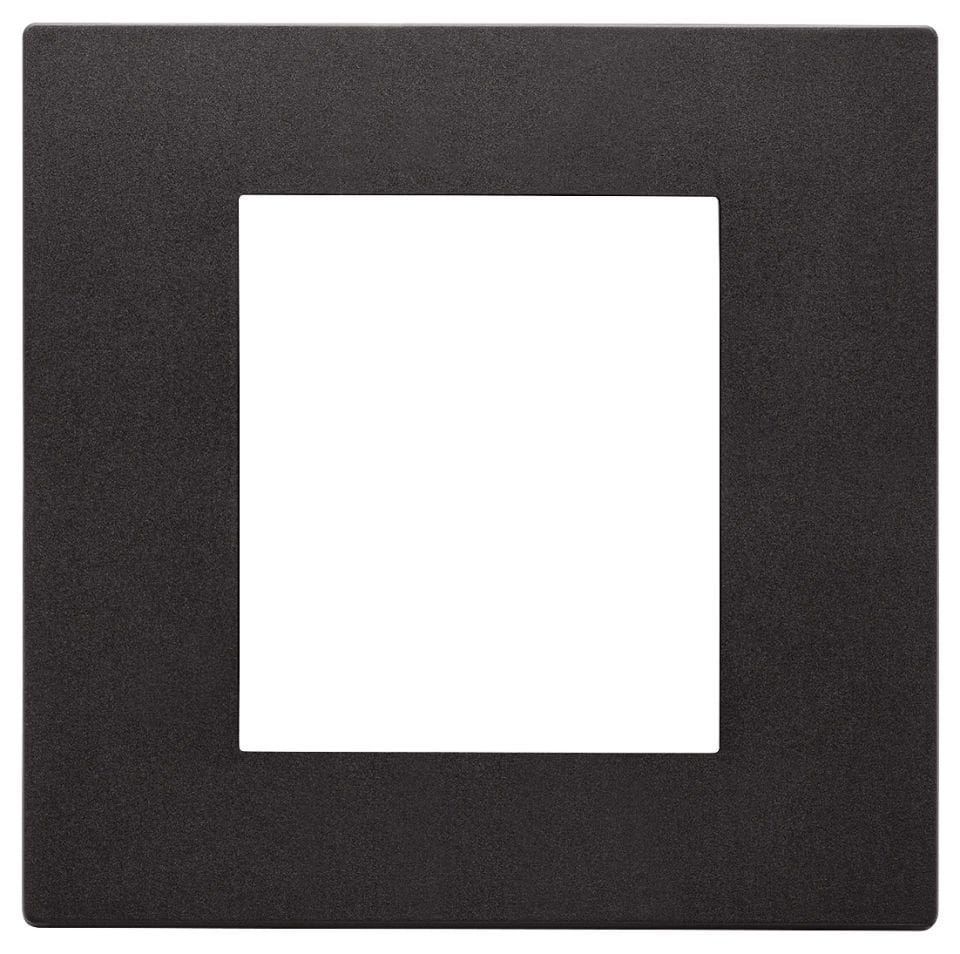 Vimar Linea 30642.02 2M Çerçeve TP Siyah