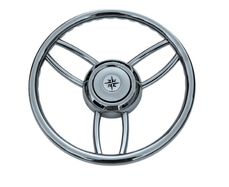 Dümen Simidi 35 cm. Tipo.26S - Krom