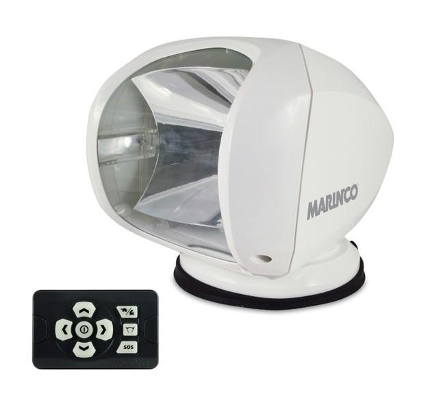 Marinco Precision Kablosuz Kumandalı Beyaz Projektör 12/24V