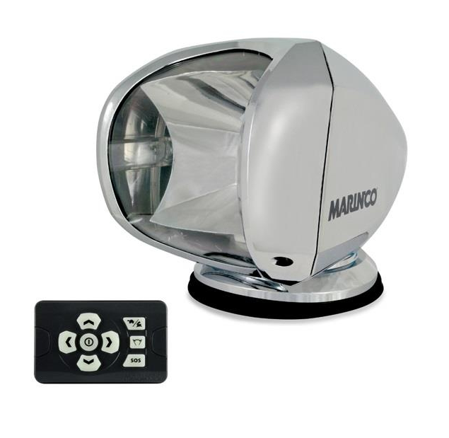Marinco Precision Kablosuz Kumandalı Kromaj Projektör 12/24V