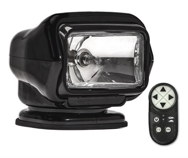 Golight Sytryker ST Kablosuz Projektör, 24V, Siyah