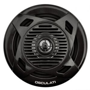 Osculati İki Yollu Marin Siyah Hoparlör 3'' 104 mm