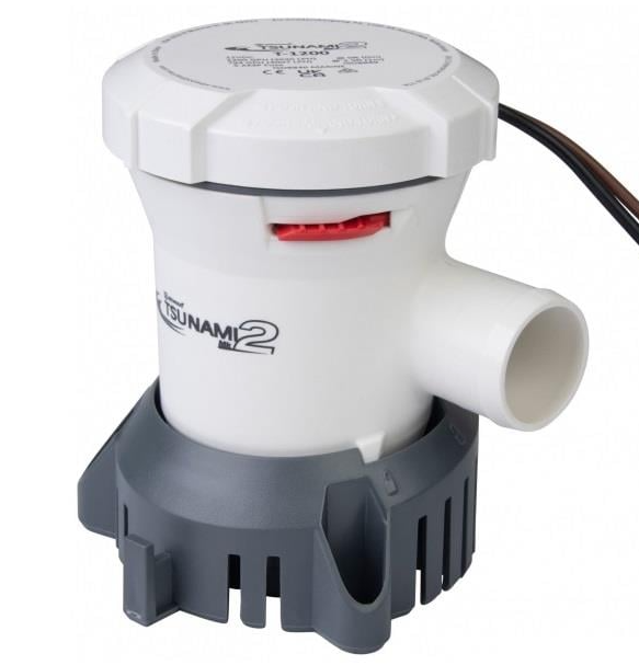 Attwood Tsunami Mk2 Sintine Pompası 1200 GPH 12V