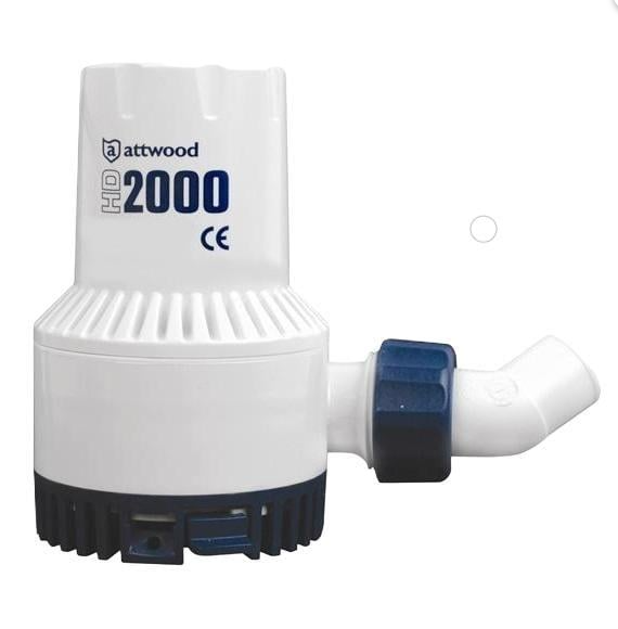 Attwood Ağır Hizmet Sintine Pompası 2000 GPH 24V