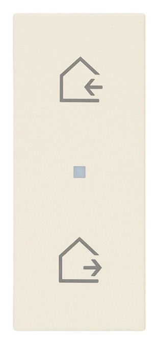 Vimar Linea 31000A.SC Eksenel Yaylı Buton 1M Senaryo Sembollü Kanvas