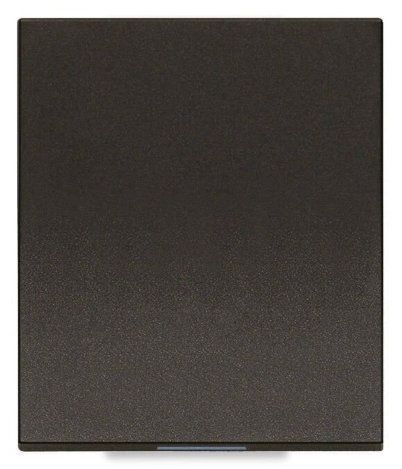 Vimar Linea 31000S.2G 2M Alttan Işıklı Yaylı Buton Siyah