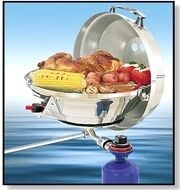 Magma Marine Kettle® 2 gazlı ocak/mangal kombinasyonu