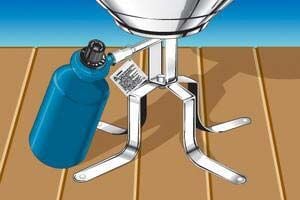 Magma Mangalı portatif kullanmak için ayak*