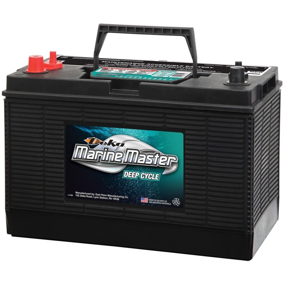 Deka Marine Master 12 Volt 190 Ah DP31DT Deep Cycle Starting Akü