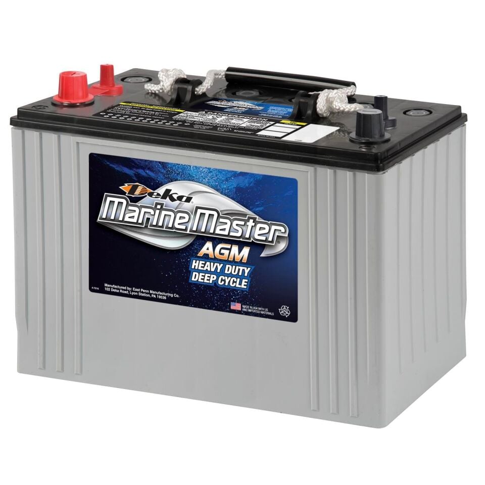 Deka Marine Master 12 Volt 105 Ah 8A31DTM Heavy Duty Deep Cycle AGM Akü
