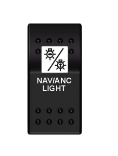 Switch  On-On-Off 12-24V Nav + Demir Feneri