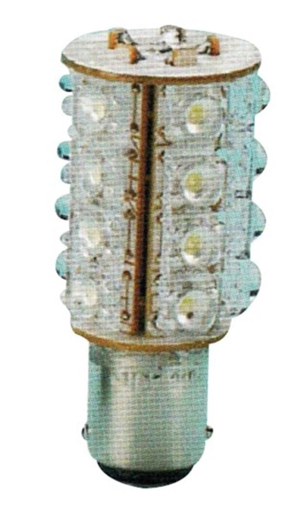 Led ampul 20ledli 24v/100a 2.4w çapraz tip