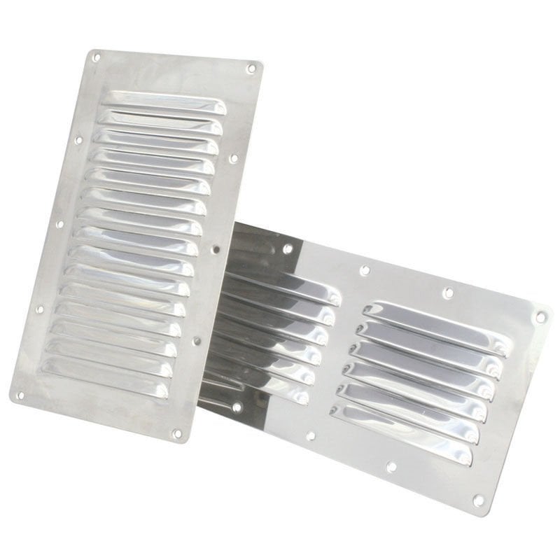 Havalandırma Menfezi, Inox 316, 228x127mm