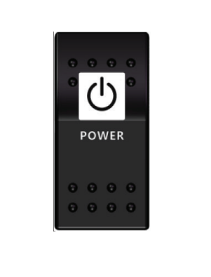 Switch On-Off 12-24V Güç