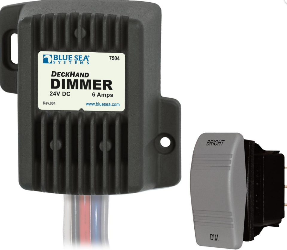 Blue Sea Systems Deckhand Dimmer 24V DC 6A 7504