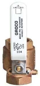 Groco Küresel Vana Bronz Model IBV-250