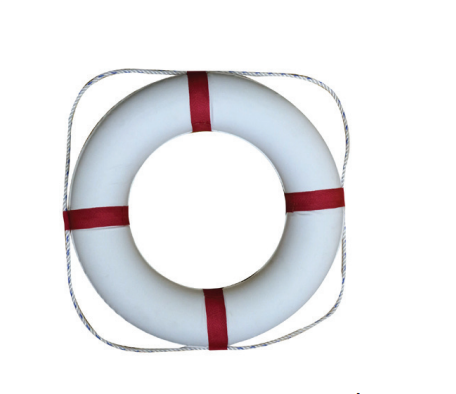 Dekor Can Simidi 48 cm Beyaz