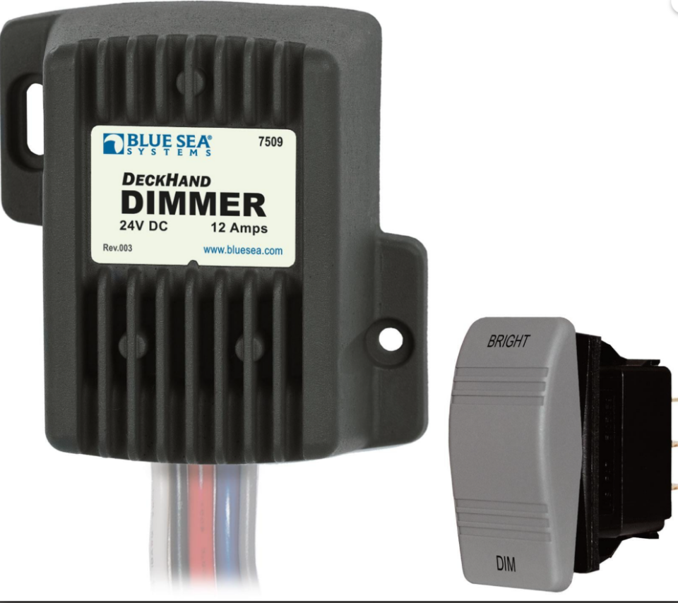 Blue Sea Systems Deckhand Dimmer 24V DC 12A 7509