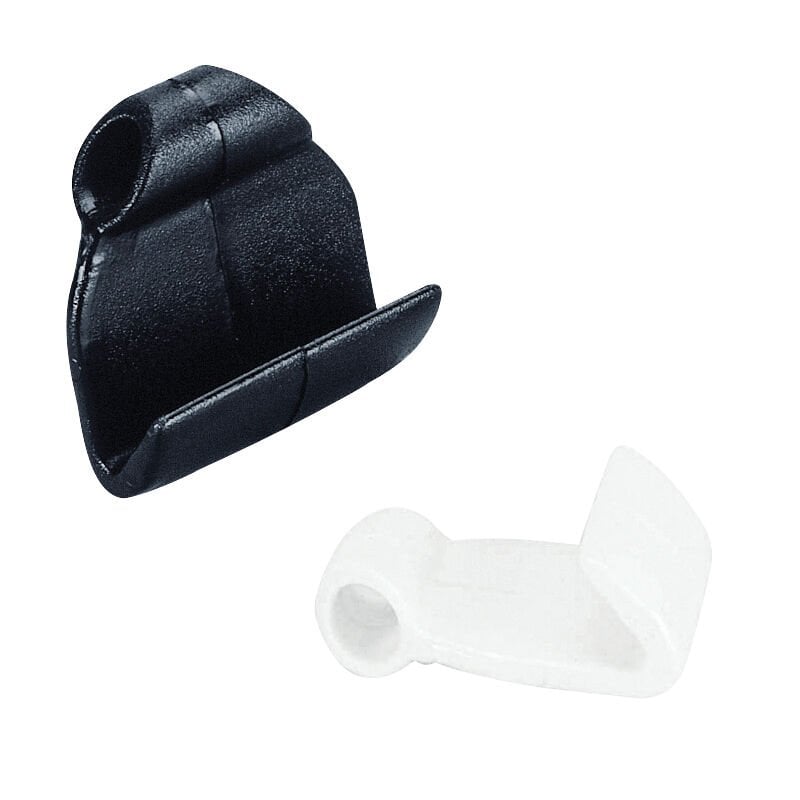 Hook f/Infl. Boat Cover, 40x40mm, Ø6mm Rope, White