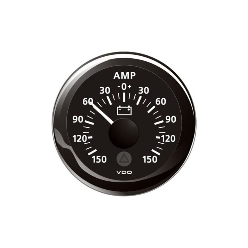 VDO BULK VL Ampermetre -150/+150 Siyah 52mm - A2C59510023