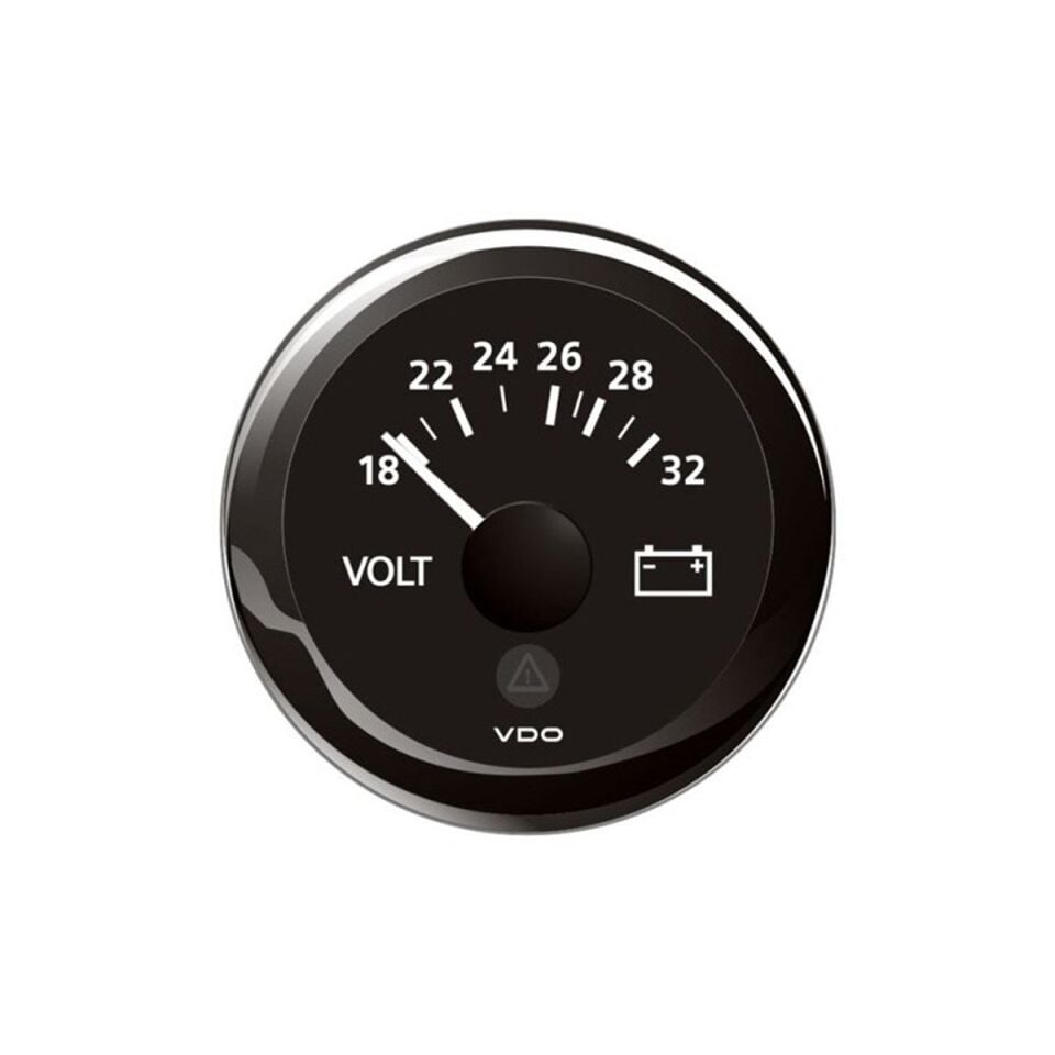 VDO VL Voltmetre 18-32V Siyah 52mm - A2C59512458