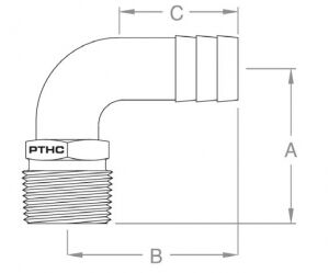 Groco Bronz Hortum Rakoru PTHC-1000