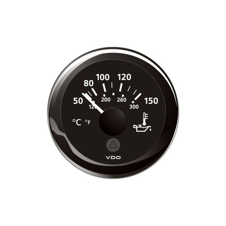 VDO Motor yağ ısı göstergesi 50° - 150°C Siyah - A2C59514160