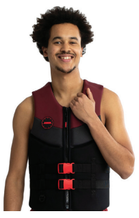 Jobe Neopren Erkek Can Yeleği Bordo