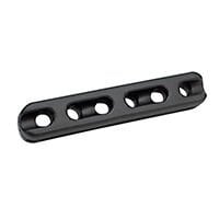 MILLA Mooring Rubber Compens.L330mm for rope Ø18mm, Black