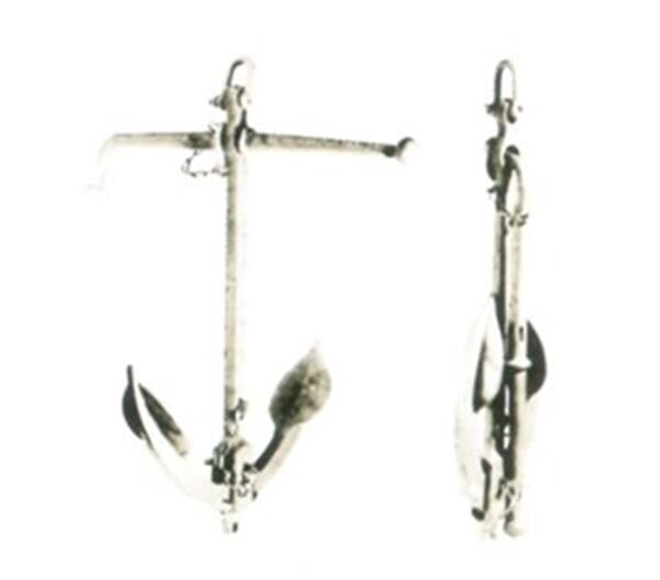 Admiralti tip çıpa, galvaniz 7KG