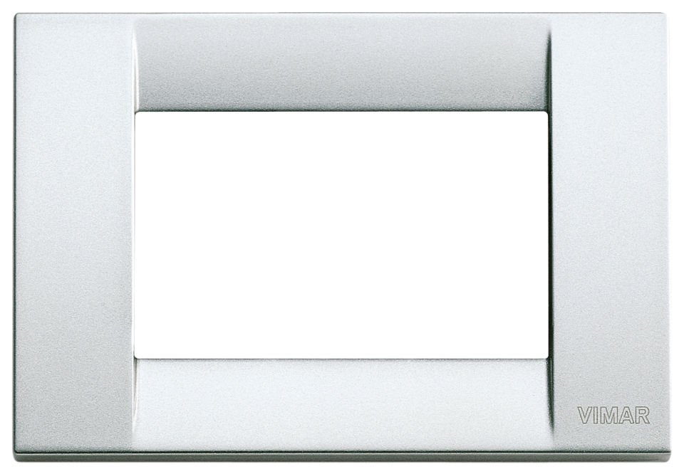 Vimar İdea 16733.21 Üçlü Gümüş Çerçeve