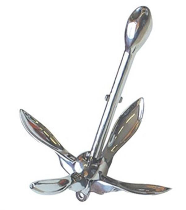 Şemsiye çıpa, paslanmaz çelik 2,5 KG