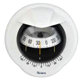 Riviera Gömme Pusula BP1 Siyah-Kırmızı