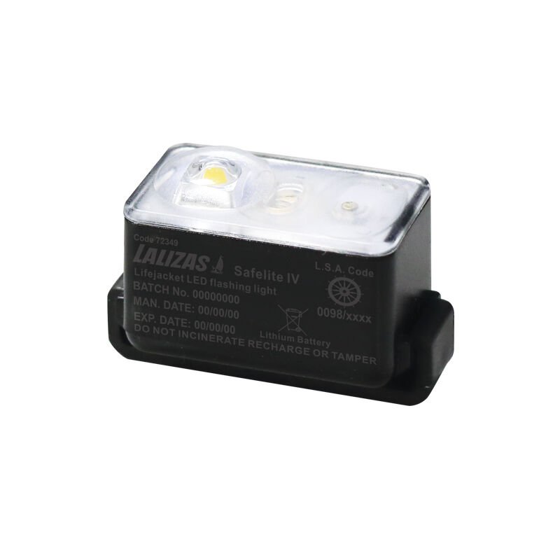 LALIZAS Lifejacket LED flashing light ''Safelite  IV'' ON-OFF water activated, USCG/SOLAS/MED