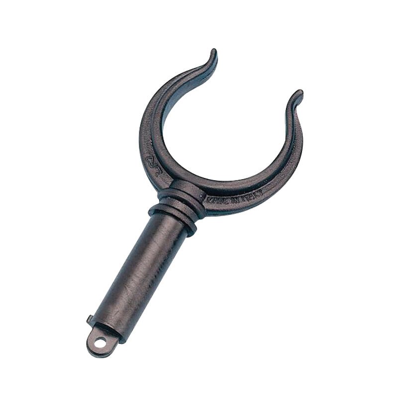 Oarlock, Ø53mm,  Polyamide, Black