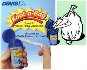 Davis Portatif, Plastik Kutulu Torba Dispenseri